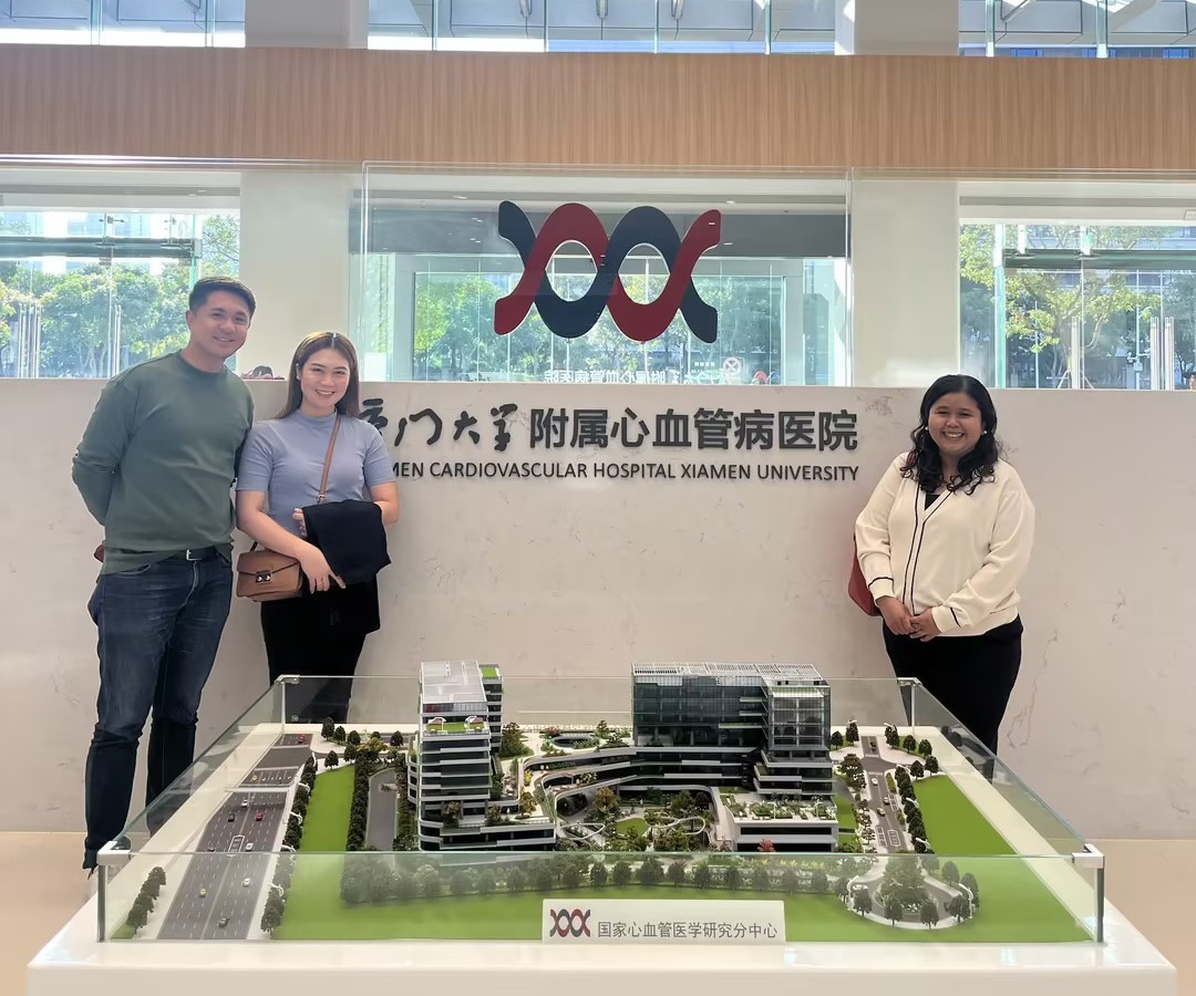 Lepu Medical Hosts Philippine Cardiologist for Coronary IVL System Demonstration in Xiamen, China